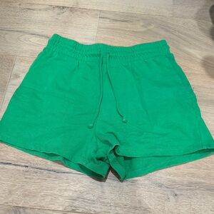 Green ZARA Casual Shorts